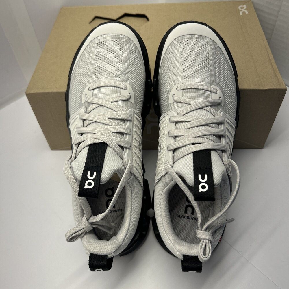 On Cloud Cloudswift Youth or Women Wolf Black Size 5.5 New in Box - Picture 4 of 9